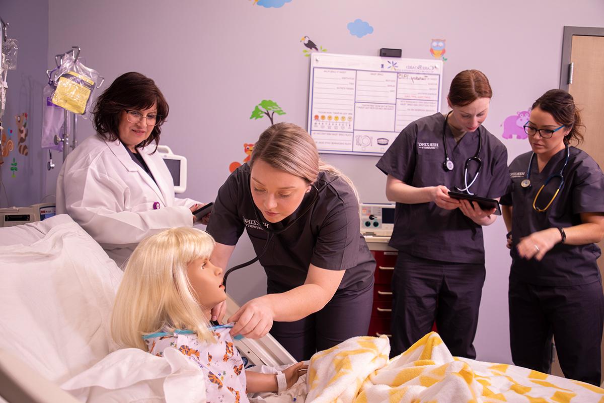 Herzing Nursing Student with Non-Nursing Bachelor's Degree in Intensives